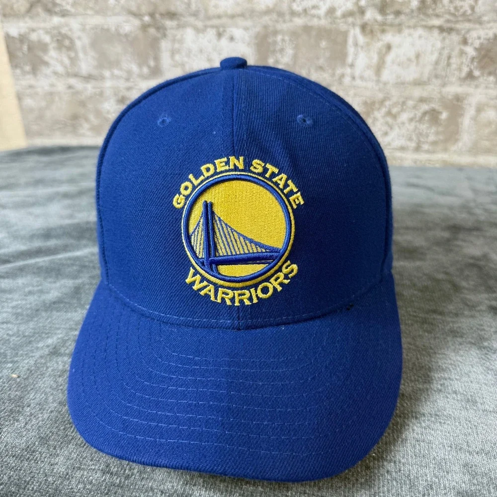 New Era Golden State Warriors Royal Blue Baseball Cap 7 1/8 NBA Fitted Hat